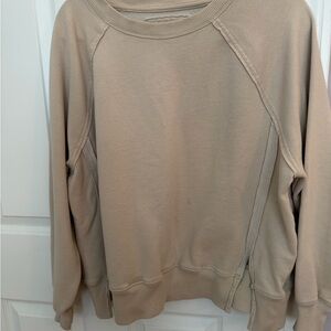 American Eagle Outfitters Tan Sweatshirt